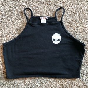 Alien crop top